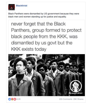 RT propaganda blacktivist